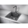 Кухонная мойка GRANULA GR-4651 графит (черно-серый) 4651 GPAFIT